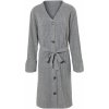 esmara® Dámsky pletený kardigan L 44/46, sivá (100382944) esmara® Dámsky pletený kardigan L 44/46, sivá (100382944)