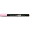 Tombow Brush Pen Fudenosuke pastel na čierny papier, soft pink (WS-BS58) Tombow Brush Pen Fudenosuke pastel na čierny papier, soft pink (WS-BS58)