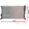 Chladič motora VAN WEZEL 43012715 Chladič motora VAN WEZEL 43012715