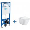 Roca Gap Square súprava wc rám s misou a sedadlom A893104500 Roca Gap Square súprava wc rám s misou a sedadlom A893104500