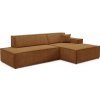 Rohová rozkladacia sedačka Tilia - škoricová Strana: Pravá Rohová rozkladacia sedačka Tilia - škoricová Strana: Pravá
