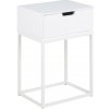 | Nočný stolík CARLY biela | AO0052 | Nočný stolík CARLY biela | AO0052