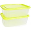 Dóza na potraviny GREENBOX 1300 ml, z odolného plastu 2 ks Dóza na potraviny GREENBOX 1300 ml, z odolného plastu 2 ks
