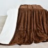 Praktik Deka s ovečkou - SILVA - tmavohnedá Polyester 150x200 cm Praktik Deka s ovečkou - SILVA - tmavohnedá Polyester 150x200 cm