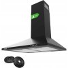 Kuchynský digestor Ciarra CBCB6201 60 cm 380 m³/h 3 úrovne výkonu Čierna Kuchynský digestor Ciarra CBCB6201 60 cm 380 m³/h 3 úrovne výkonu Čierna