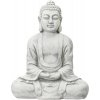 Budha polymagnesium 28 x 18 x 38 cm antická biela Budha polymagnesium 28 x 18 x 38 cm antická biela