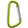 CANIS Karabínka malá hliníková, zelená, 2ks, Varianta čierno-zelená, Veľkosť UNI CANIS Karabínka malá hliníková, zelená, 2ks, Varianta čierno-zelená, Veľkosť UNI