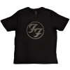 Foo Fighters tričko FF Logo Čierna XXL Foo Fighters tričko FF Logo Čierna XXL