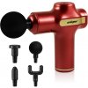 Silipu SL700 Masážna pištoľ so 4 nástavcami, nabíjateľná, červená Silipu SL700 Masážna pištoľ so 4 nástavcami, nabíjateľná, červená
