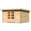 Drevený záhradný domček BASTRUP 7 Lanitplast Drevený záhradný domček BASTRUP 7 Lanitplast