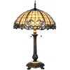 Luxusná vitrážová lampa do obývačky Tiffany stolová Ø50*80 Luxusná vitrážová lampa do obývačky Tiffany stolová Ø50*80