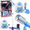 JOKO Sada Kombo Detský karaoke set s DISKO Guľou + nastaviteľný Retro mikrofón na stojane, modrý JOKO Sada Kombo Detský karaoke set s DISKO Guľou + nastaviteľný Retro mikrofón na stojane, modrý