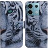 Peňaženkové kožené puzdro Drawing na Xiaomi Redmi Note 13 Pro - Tiger Peňaženkové kožené puzdro Drawing na Xiaomi Redmi Note 13 Pro - Tiger