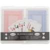 Hracie karty 2 balíčky v krabičke poker remi pasians Hracie karty 2 balíčky v krabičke poker remi pasians