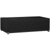 Obal na záhradný nábytok, súprava 125 x 70 x 35 cm, čierny Obal na záhradný nábytok, súprava 125 x 70 x 35 cm, čierny