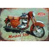 Ceduľa JAWA model 350 - historická motorka 30cm x 20cm Plechová tabuľa Ceduľa JAWA model 350 - historická motorka 30cm x 20cm Plechová tabuľa