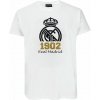 Real Madrid FC Tričko Real Madrid FC, biele, bavlnené Veľkosť: XL Real Madrid FC Tričko Real Madrid FC, biele, bavlnené Veľkosť: XL