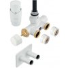 Novaservis - Termostatická pripojovacia súprava ventilov rohová, biela ZTT30WH Novaservis - Termostatická pripojovacia súprava ventilov rohová, biela ZTT30WH