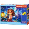 Castorland - Puzzle Princezná so sovou - 120 dielov Castorland - Puzzle Princezná so sovou - 120 dielov