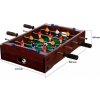 Mini stolný futbal 51 x 31 x 8 cm - tmavý Mini stolný futbal 51 x 31 x 8 cm - tmavý
