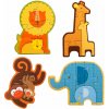 Petit Collage Prvé puzzle mláďatá safari Petit Collage Prvé puzzle mláďatá safari