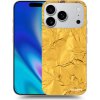 Picasee silikónový prehľadný obal pre Apple iPhone 17 Pro - Gold Picasee silikónový prehľadný obal pre Apple iPhone 17 Pro - Gold