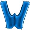 Nafukovací balónik písmeno W modré 102 cm - Grabo Nafukovací balónik písmeno W modré 102 cm - Grabo