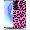 Picasee silikónový čierny obal pre Honor 90 Lite 5G - Pink Tiger Picasee silikónový čierny obal pre Honor 90 Lite 5G - Pink Tiger