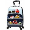Cestovný kufor na kolieskach Detský kufrík Vozidlá 32 L Cestovný kufor na kolieskach Detský kufrík Vozidlá 32 L