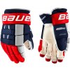 Hokejové rukavice Bauer Pro Series Navy/Red/White Junior 11 palcov Hokejové rukavice Bauer Pro Series Navy/Red/White Junior 11 palcov