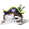 Pirátska maska na oči - 6 kusov Pirátska maska na oči - 6 kusov