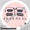 ZIMMERMANN Sada brzdových platničiek kotúčovej brzdy 25214.175.5 ZIMMERMANN Sada brzdových platničiek kotúčovej brzdy 25214.175.5