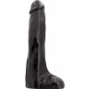 Hardastic Super Dhalsim, čierne vinylové dildo 30,5 x 5,5–6,5 cm Hardastic Super Dhalsim, čierne vinylové dildo 30,5 x 5,5–6,5 cm