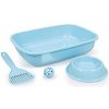 WC mačka Welcome kitten set modrý WC mačka Welcome kitten set modrý