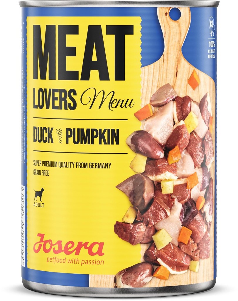 Josera Meat Lovers Menu Duck with Pumpkin 400 g