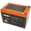 Batéria MHPower 6-DZF-15 Trakčná gélová, 12V/15Ah, Terminál D1 - M5, Deep Cycle Batéria MHPower 6-DZF-15 Trakčná gélová, 12V/15Ah, Terminál D1 - M5, Deep Cycle