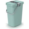 Keden Odpadkový kôš SYSTEMA Q COLLECT svetlo-zelený, 12L Keden Odpadkový kôš SYSTEMA Q COLLECT svetlo-zelený, 12L