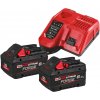 Milwaukee M18FORGENRG-802 M18 FORGE 2 x 8,0 Ah Sada akumulátorov a nabíjačky 4933498612 Milwaukee M18FORGENRG-802 M18 FORGE 2 x 8,0 Ah Sada akumulátorov a nabíjačky 4933498612