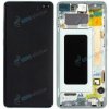 LCD displej Samsung Galaxy S10 Plus (G975) a dotyk s krytom zeleným Originál LCD displej Samsung Galaxy S10 Plus (G975) a dotyk s krytom zeleným Originál