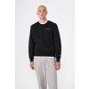 Champion Men’s Fleece Crewneck Sweatshirt with Small Embroidered Logo Icons Black