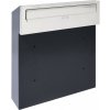 W3 poštová schránka RAL7016 / nerez Antracit / nerez W3 poštová schránka RAL7016 / nerez Antracit / nerez