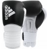 Adidas box rukavice Hybrid 300, bielo-čierne Adidas box rukavice Hybrid 300, bielo-čierne