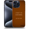 Picasee ULTIMATE CASE pro Apple iPhone 16 Pro Max - I don´t do costumes Picasee ULTIMATE CASE pro Apple iPhone 16 Pro Max - I don´t do costumes