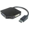 PremiumCord adaptér DisplayPort - HDMI + DVI + VGA 1080p (kportad14) PremiumCord adaptér DisplayPort - HDMI + DVI + VGA 1080p (kportad14)