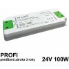 MLED LED napájací zdroj 100W, 24V - nábytkový MLED LED napájací zdroj 100W, 24V - nábytkový