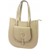 Gregorio DOLLARO béžová dámska kožená kabelka 36,5 x 32 x 12 cm Gregorio DOLLARO béžová dámska kožená kabelka 36,5 x 32 x 12 cm