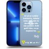Picasee silikónový prehľadný obal pre Apple iPhone 13 Pro - Kazma - SVĚT PATŘÍ TĚM, CO SE NEPOSEROU Picasee silikónový prehľadný obal pre Apple iPhone 13 Pro - Kazma - SVĚT PATŘÍ TĚM, CO SE NEPOSEROU