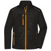James & Nicholson pánska softshellová bunda JN1820 Black