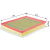 Vzduchový filter BOSCH F 026 400 013 Vzduchový filter BOSCH F 026 400 013