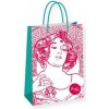 Darčeková taška Alfons Mucha - Ruby, Fresh Collection, veľká Darčeková taška Alfons Mucha - Ruby, Fresh Collection, veľká